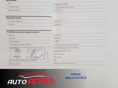 Škoda Octavia Combi III 2.0 TDI DSG 110 kW Ambition