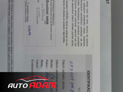 Citroen C4 Picasso 1.6 HDI