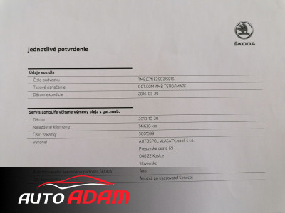 Škoda Octavia Combi 1.4 TSi 110kW Ambition DSG