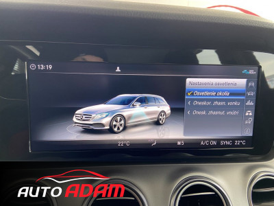 Mercedes-Benz E220d 4Matic 9G-Tronic A/T 143kW Avantgarde (Bezpl. servis do 160 tis. km/2025)