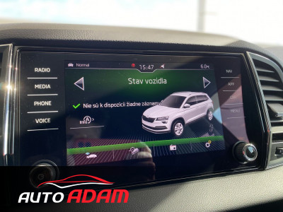 Škoda Karoq 2.0 TDi 110 kW DSG Style 4x4 ZÁRUKA DO 100000KM/2023