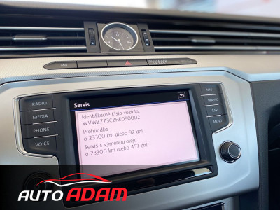 Volkswagen Passat Variant 1.6 TDi 88 kW DSG Dynaudio, Adaptívny tempomat