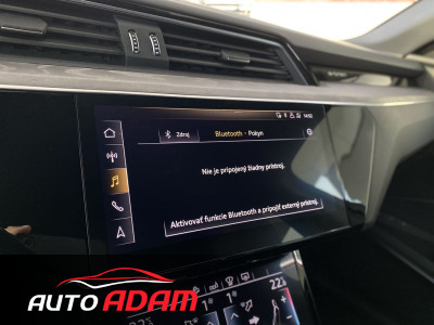 Audi E-tron 55 Quattro 300kW Záruka na batériu 7/2028 alebo 160 tis. km