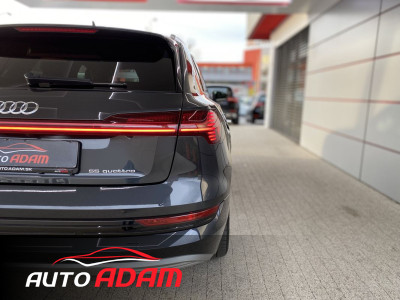 Audi E-tron 55 Quattro 300kW Záruka na batériu 7/2028 alebo 160 tis. km