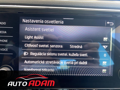 Škoda Superb 2.0 TDI DSG Ambition 147 kW Virtual Cockpit