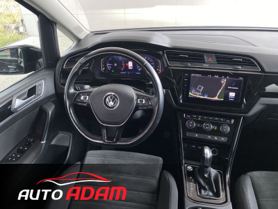 Volkswagen Touran 2.0 TDI DSG Highline 110kW, 7 miest, Webasto