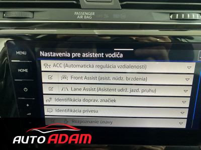 Volkswagen Touran 2.0 TDI DSG Highline 110kW, 7 miest, Webasto