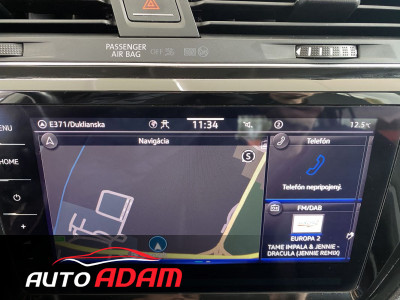 Volkswagen Touran 2.0 TDI DSG Highline 110kW, 7 miest, Webasto