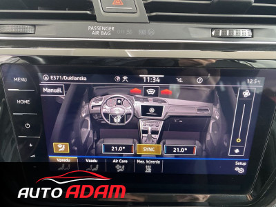 Volkswagen Touran 2.0 TDI DSG Highline 110kW, 7 miest, Webasto
